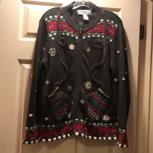 🎄Ugly Christmas Sweater with Mitten pockets 🎄